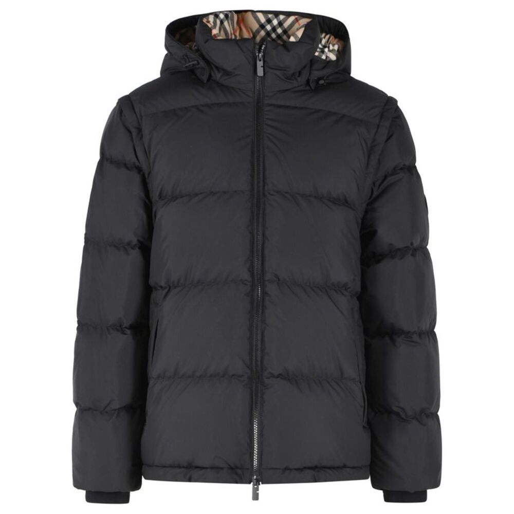Burberry 'Bideford' Black Nylon Down Jacket Men